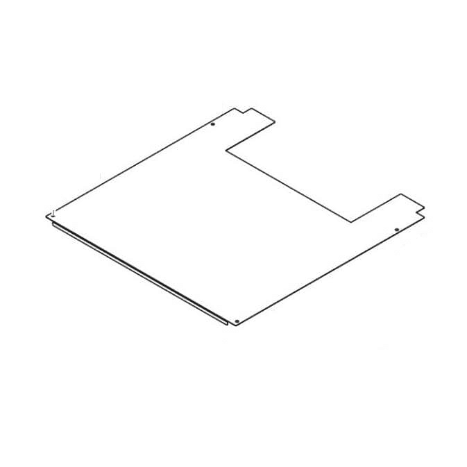 Hobart 00-948946-00002 PANEL, TOP, PW20