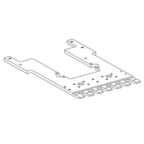 [HOB00-049136] HOBART 00-049136 PLATE, GRIPPER LOWER CENTER