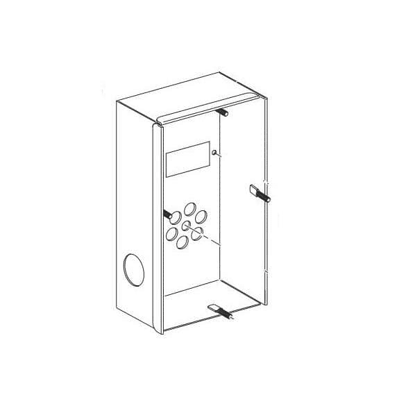 HOBART 00-475906-00004 BOX,WELDMENT,HEATER,DUAL RINSE