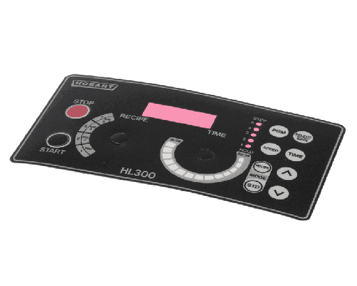 [00-916766] HOBART 00-916766 Overlay, Recipe, 4-Position Speed Selector, HL300, HL300C