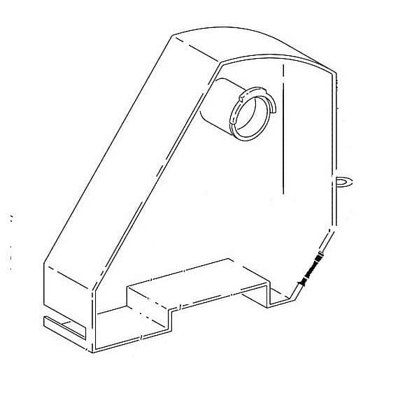 HOBART 00-042433-00001 BODY, CASSETTE, ASSEMBLY