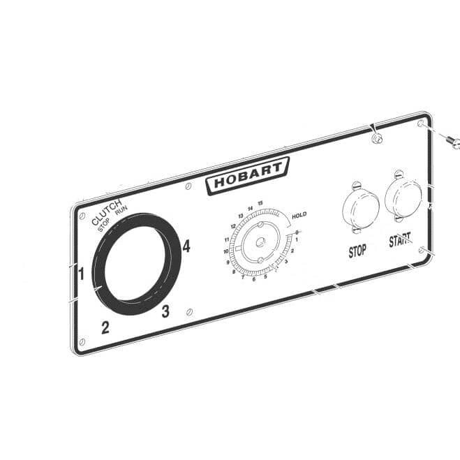 HOBART 00-875391-00002 PLATE,SWITCH