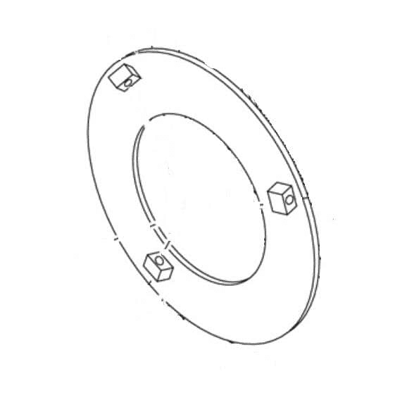 HOBART 00-748747 PLATE,ORIFICE,BLOWER