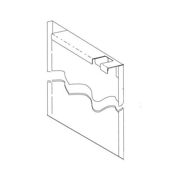 HOBART 00-476360-00002 PANEL,WLDMT,DISPENSER,STD HGT