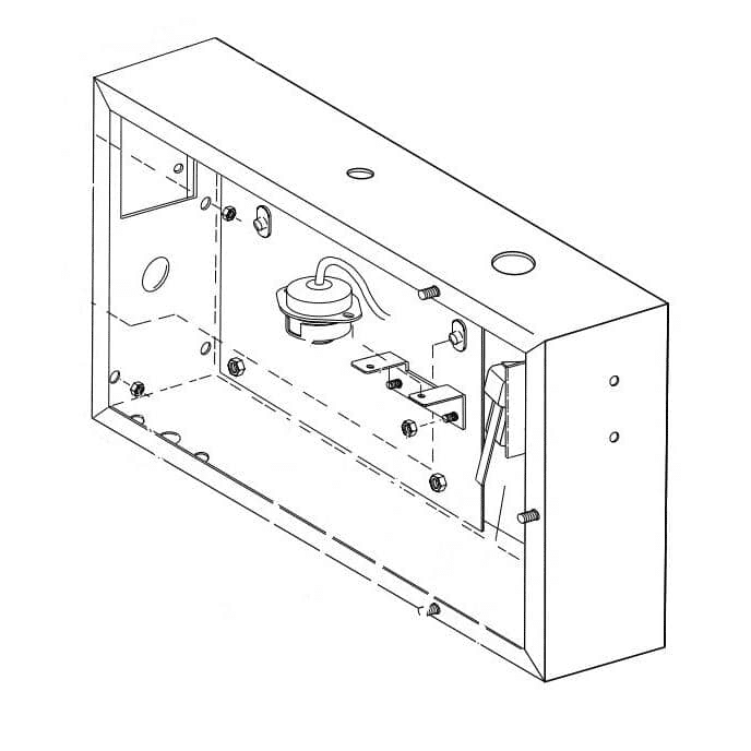 HOBART 00-436757 BOX,GAS HEAT WLDMT