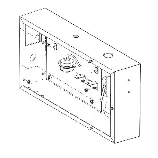 [00-436757] HOBART 00-436757 BOX,GAS HEAT WLDMT