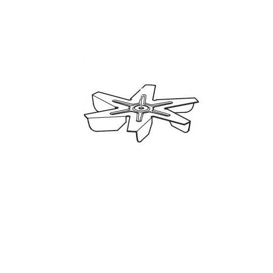 HOBART 00-360127-00002 FAN, BLADE 6