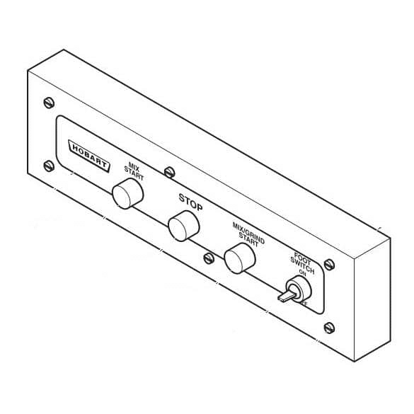 HOBART 00-875455 BOX,OPERATOR CONTROL WELDMENT