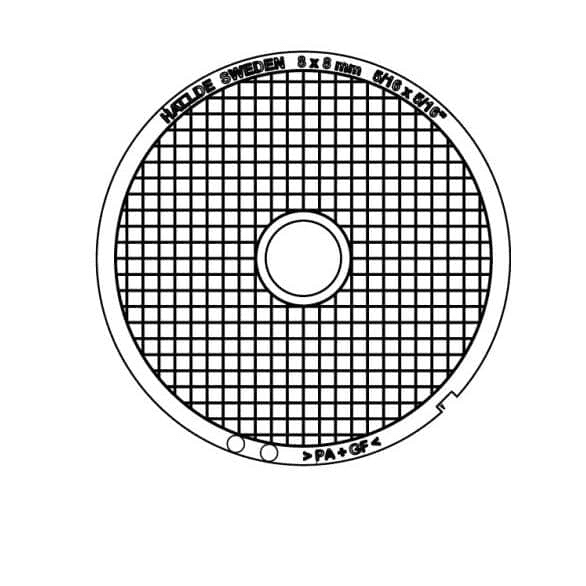 HOBART 00-915706 PLATE, 1/2 DICER