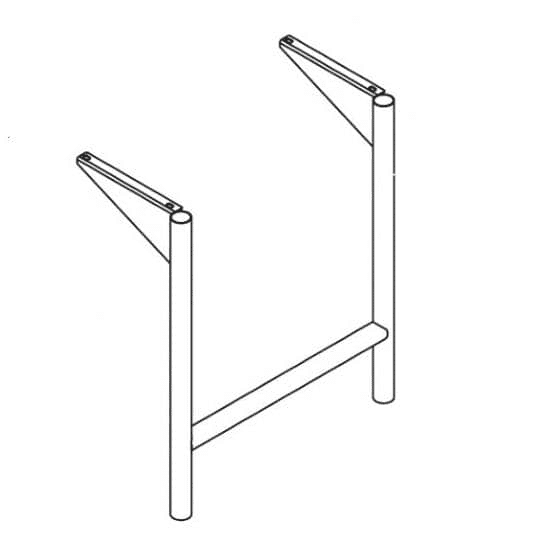 Hobart 00-936786 WELDMENT,H-FRAME,LEG,BLOWER