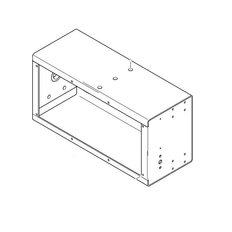 HOBART 00-875072 BOX,WELDMENT