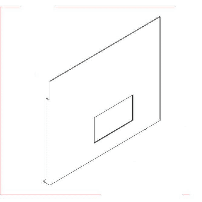 HOBART 00-748183-00001 PANEL,WELDMENT,TRIM,UNLD,R-L