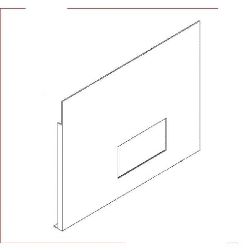 [00-748183-00001] HOBART 00-748183-00001 PANEL,WELDMENT,TRIM,UNLD,R-L