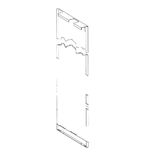 [00-476886-00004] HOBART 00-476886-00004 PANEL,WELDMENT,CENTER,L-R,STD HGT