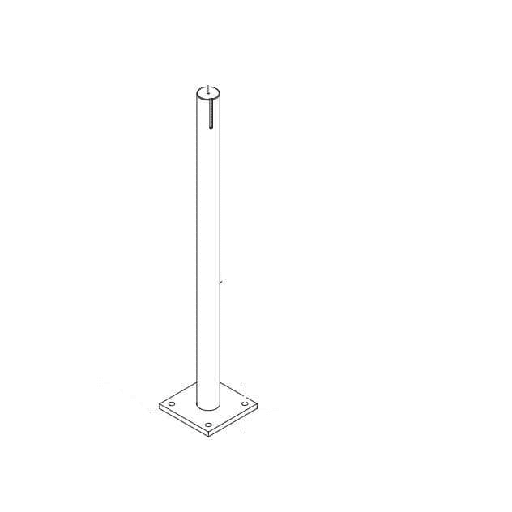 [01-630280] Hobart 01-630280 SHAFT, RACK LIFT ASSY