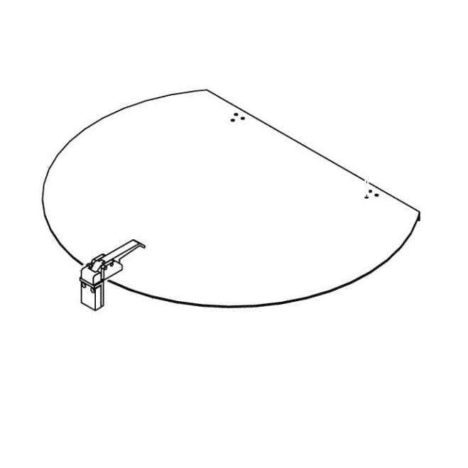 Hobart 00-936886 LID,UNDERCOUNTER (STD)