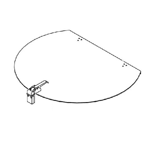 [00-936886] Hobart 00-936886 LID,UNDERCOUNTER (STD)