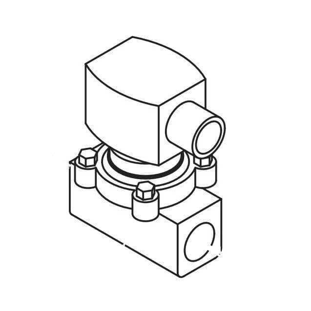 Hobart 01-081092 VALVE 1 SOL. GAS 120V