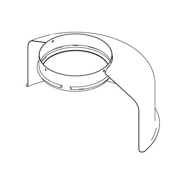 HOBART 00-916152 GUARD,SPLASH DRIP CUP WELDMENT