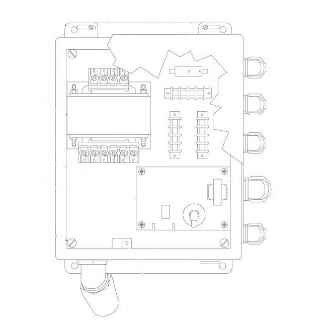 HOBART 00-812480 BOX,CONTROL