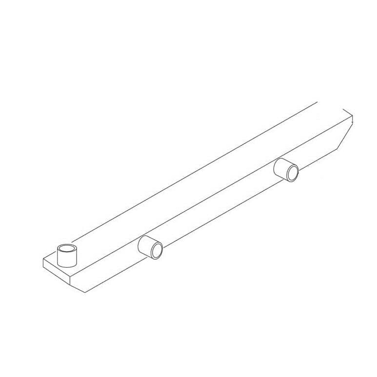 HOBART 00-811676 DUCT,WASH ASSEMBLY