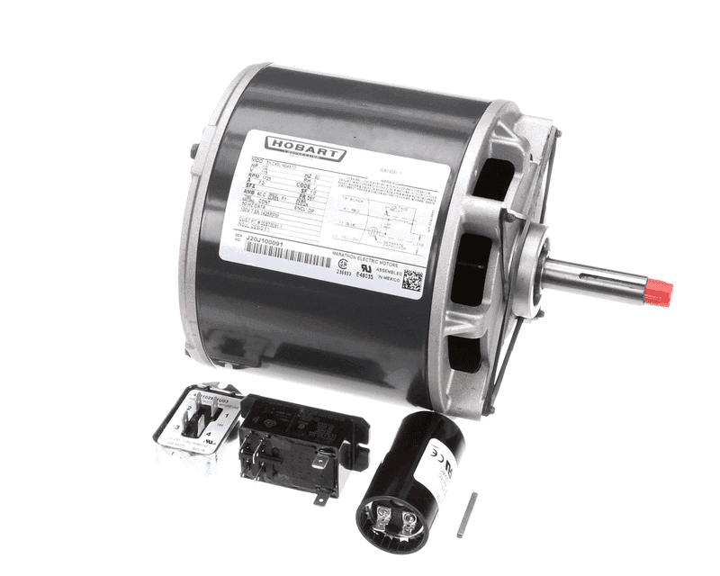 HOBART 00-913102-00348 Motor Kit, Cap Switch, 115V, 50/60Hz, 1/2HP, 7.2/7.9A, 1725/1425RPM