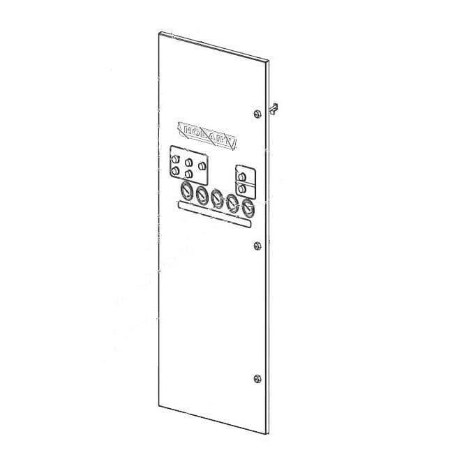HOBART 00-748876-00001 DOOR,WLDMT,CONTROL BOX,LOWER