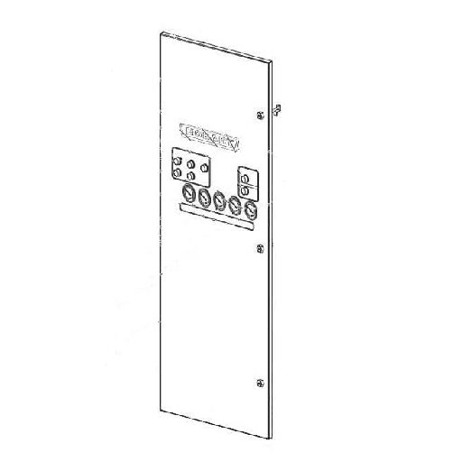 [00-748876-00001] HOBART 00-748876-00001 DOOR,WLDMT,CONTROL BOX,LOWER