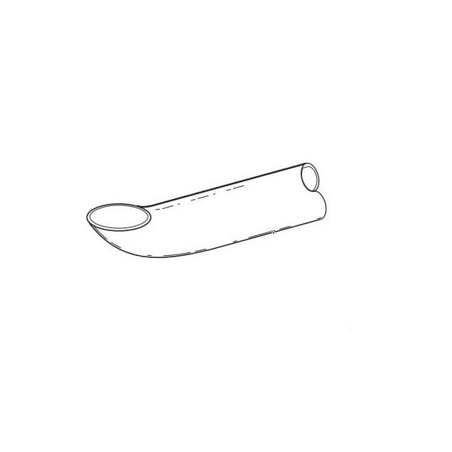 HOBART 00-476125 PIPE,FLOW BACK,RINSE-WASH
