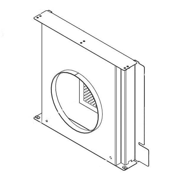 HOBART 00-892406 INLET,WELDMENT,BLOWER