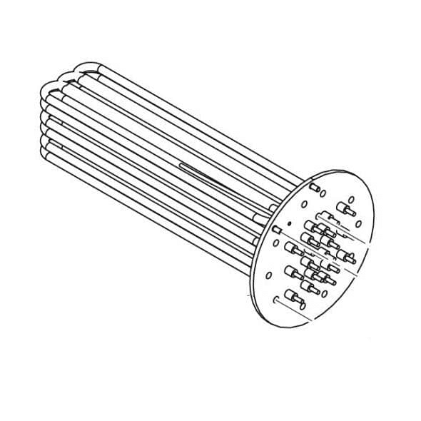 HOBART 00-562104-00008 HEATER, ELECTRIC, BOOSTER, 10.7KW, 204V/