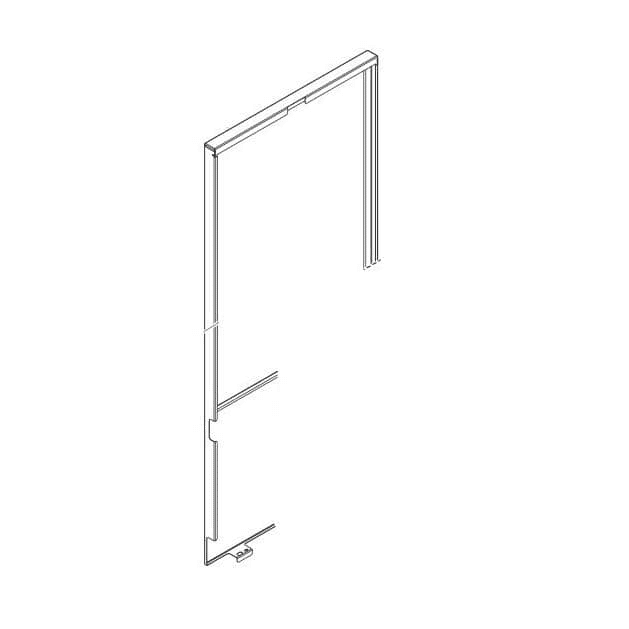 HOBART 00-562258-00005 PANEL, BACK, ASSEMBLY., ASR, DUAL RINSE,