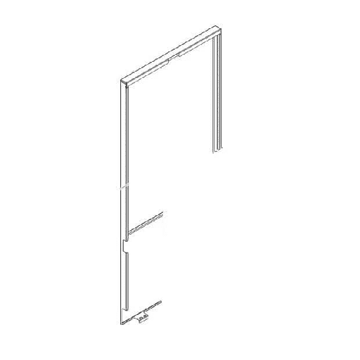 [00-562258-00002] HOBART 00-562258-00002 PANEL, BACK, ASSEMBLY., ASR, DUAL RINSE