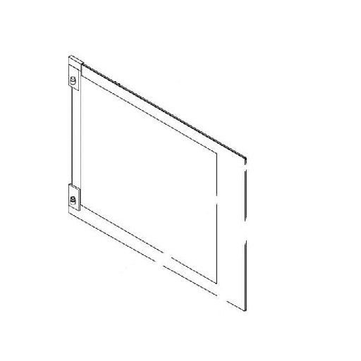 [01-236135] Hobart 01-236135 KIT,GLASS,INNER DOOR,CE10 RH