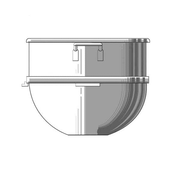 HOBART 00-275686 BOWL,40 QT,SST