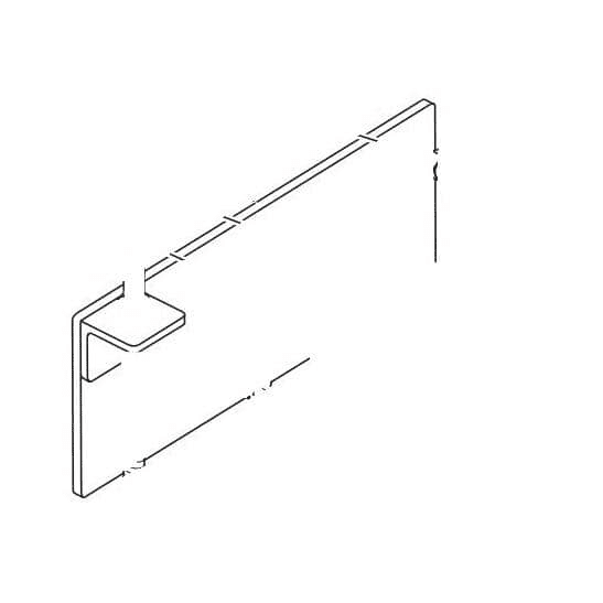 HOBART 00-475773-00001 PLATE,WELDMENT,ANTI-JAM,R-L