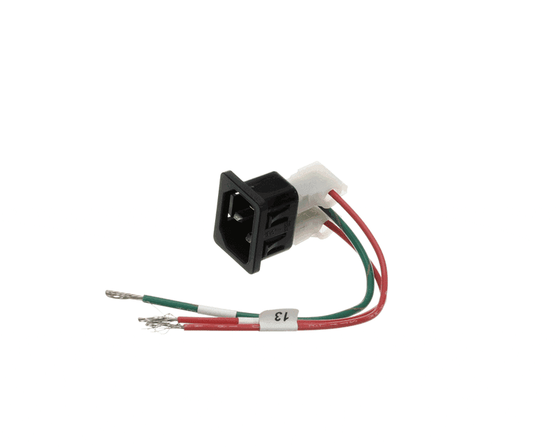 VULCAN HART 00-419973-000G1 Receptacle with Leads, Power, Male