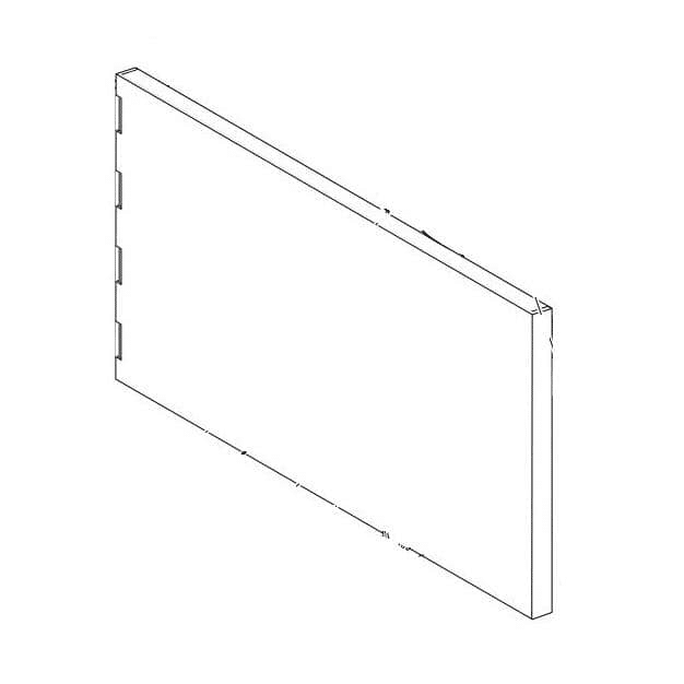 HOBART 00-436101-00001 LID,GAS HEAT BOX