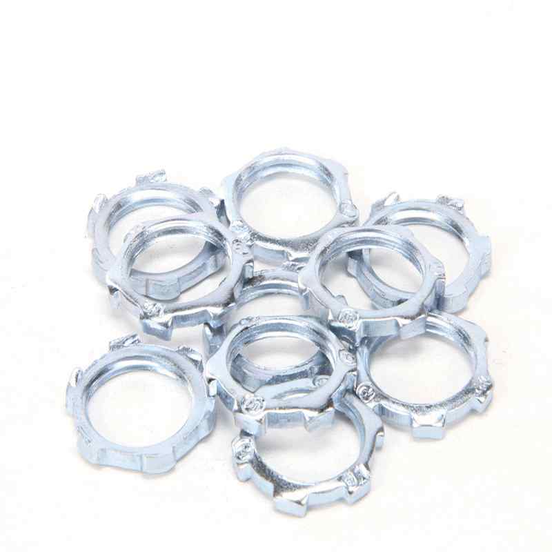 Antunes 040P138 Conduit Lock Nut, 1/2", 10 Pack