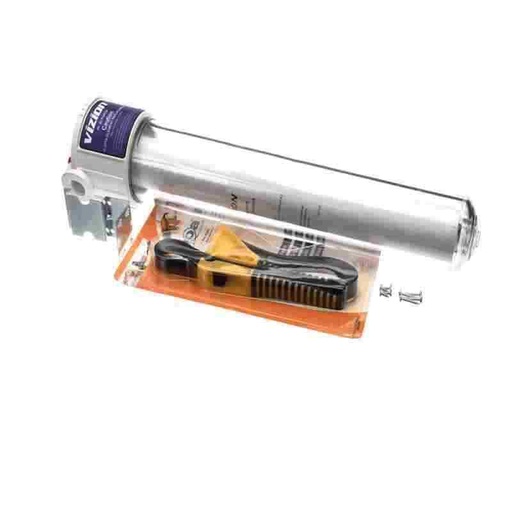 [AJA7100049] Antunes 7100049 PF-20 Prefilter System, 24-1/2"H, 10 micron media, uses 20" prefilter cartridge, 2" minimum clearance under the system