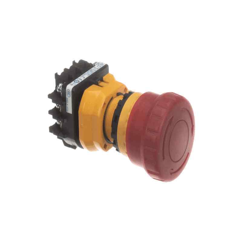 Antunes 7002777 Stop Switch with LED , Pushbutton, 24 Volt DC