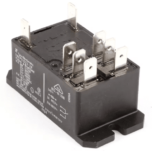 [FM8074482] FRYMASTER 8074482 Relay, Filter, DPDT, 24VDC, 20A, commercial fryer relay
