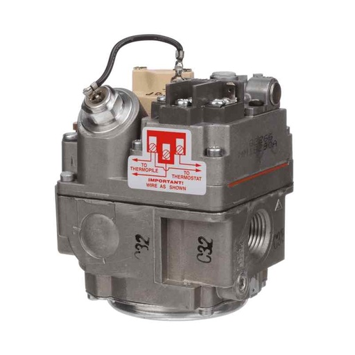 [8072427] FRYMASTER 8072427 Gas Valve, Natural Gas, 1/2" x 1/2", Millivolt