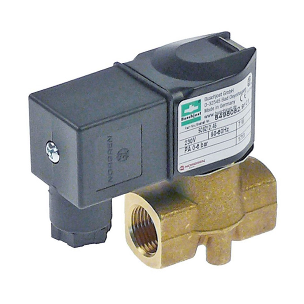 MIWE 505212.45 Solenoid Valve Kit, 230V, 50-60Hz, 7W, 0-6 Bar