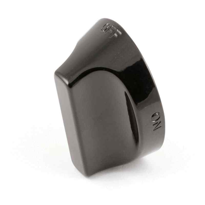 American Range A32001 Burner Dial Knob, Glossy Black, On/Off