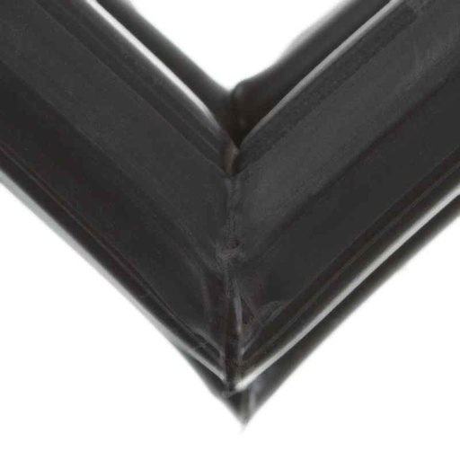 [810803] TRUE 810803 Door Gasket, Magnetic, 25-5/8" x 54-1/8", Black