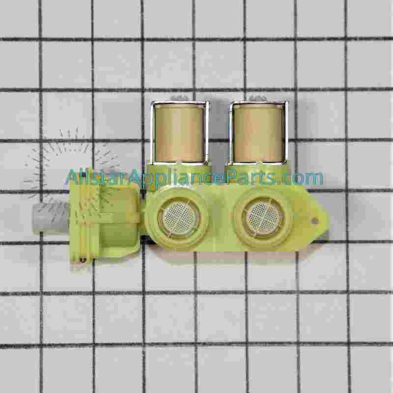 Speed Queen 203741 Solenoid Valve, Water Inlet, 100-127V, Yellow