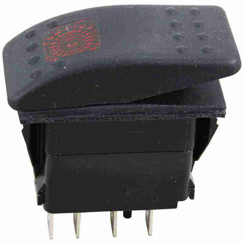 Cleveland SK2474101 Rocker Switch, On/Off, Red Lighted, TR Skillets