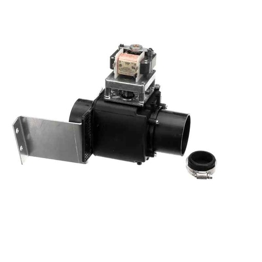 [B12630701] Alliance Laundry Systems B12630701 Drain Valve with Bracket, 208-240 Volt, 50/60HZ