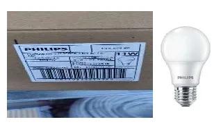 [PH-E27-11W] PHILIPS LED Bulb, E27, 11W